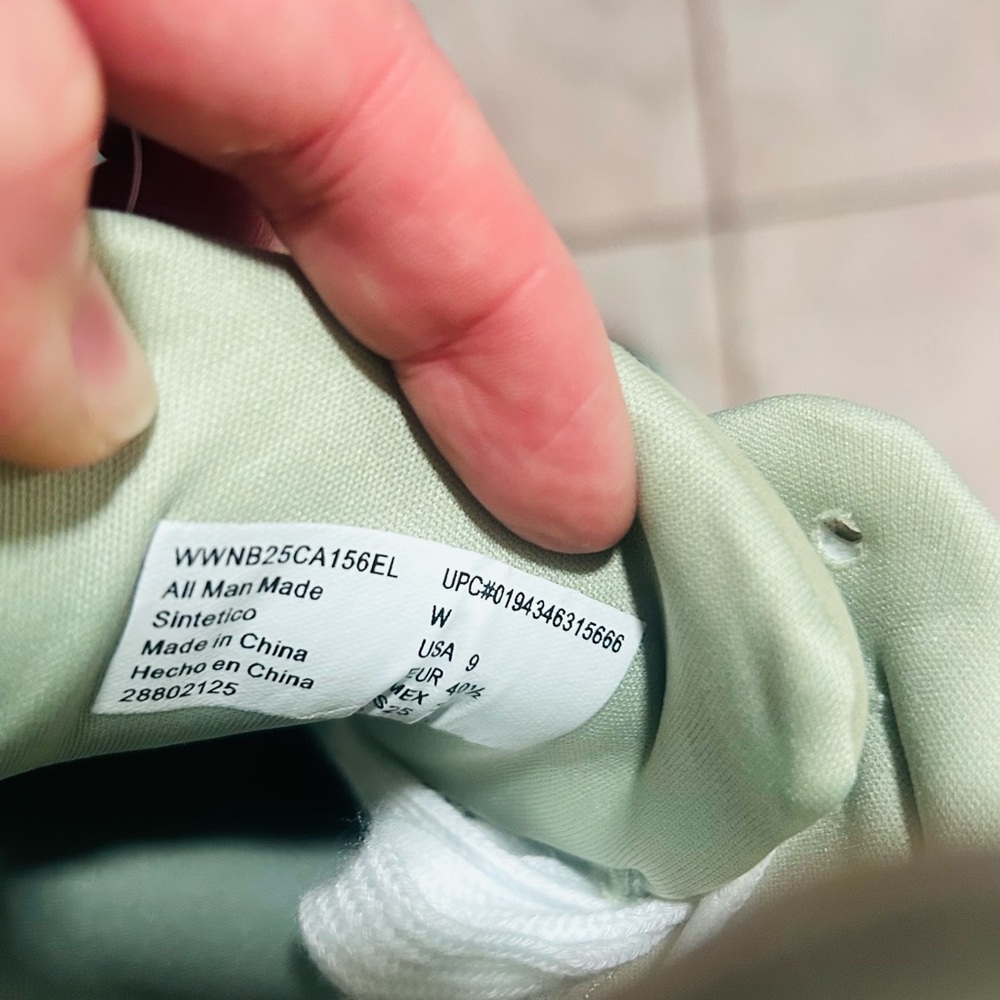 Mint Green Women's Sneakers - Picture 7 of 7